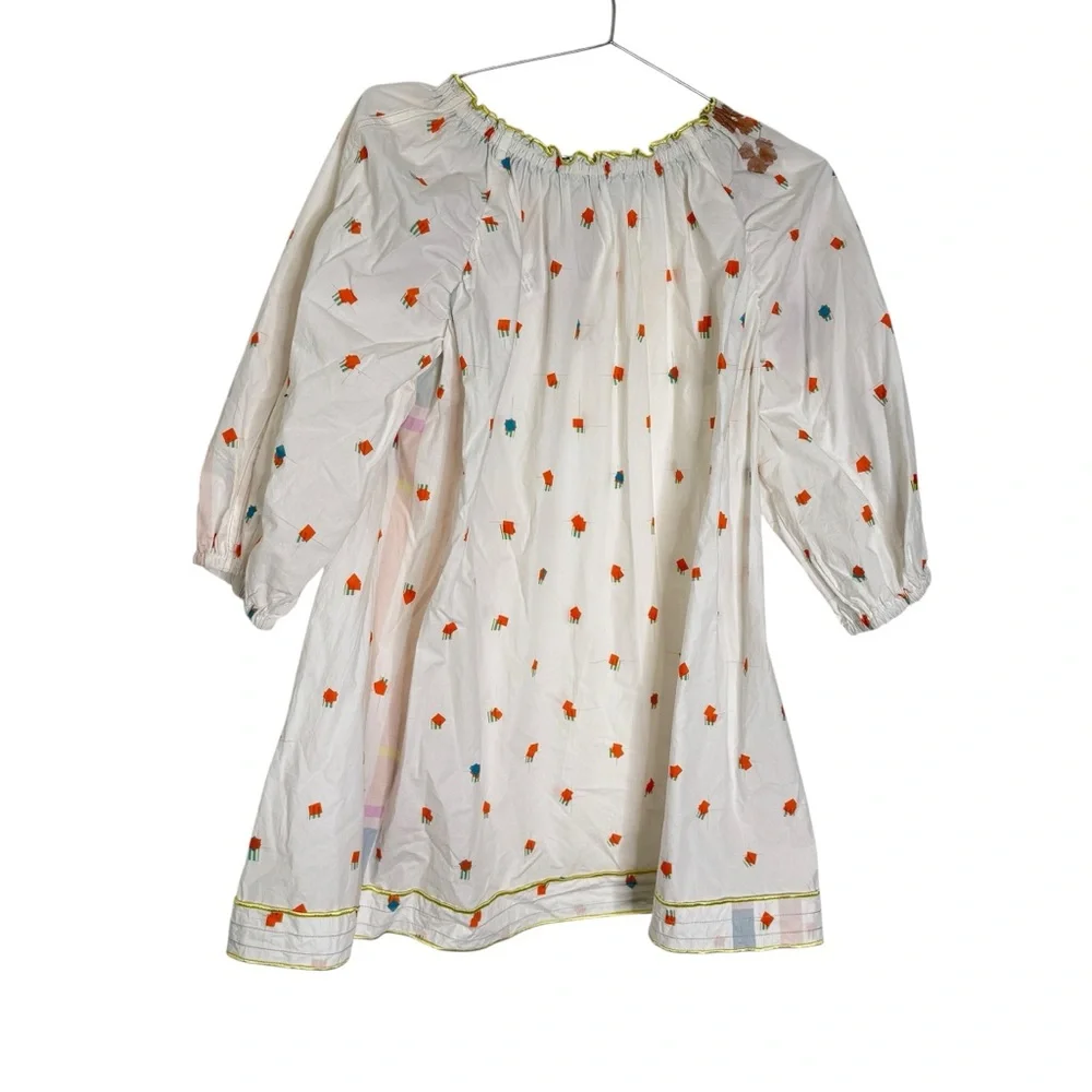 Rohka‎ Cotton Printed Mini Dress - Picture 5 of 11